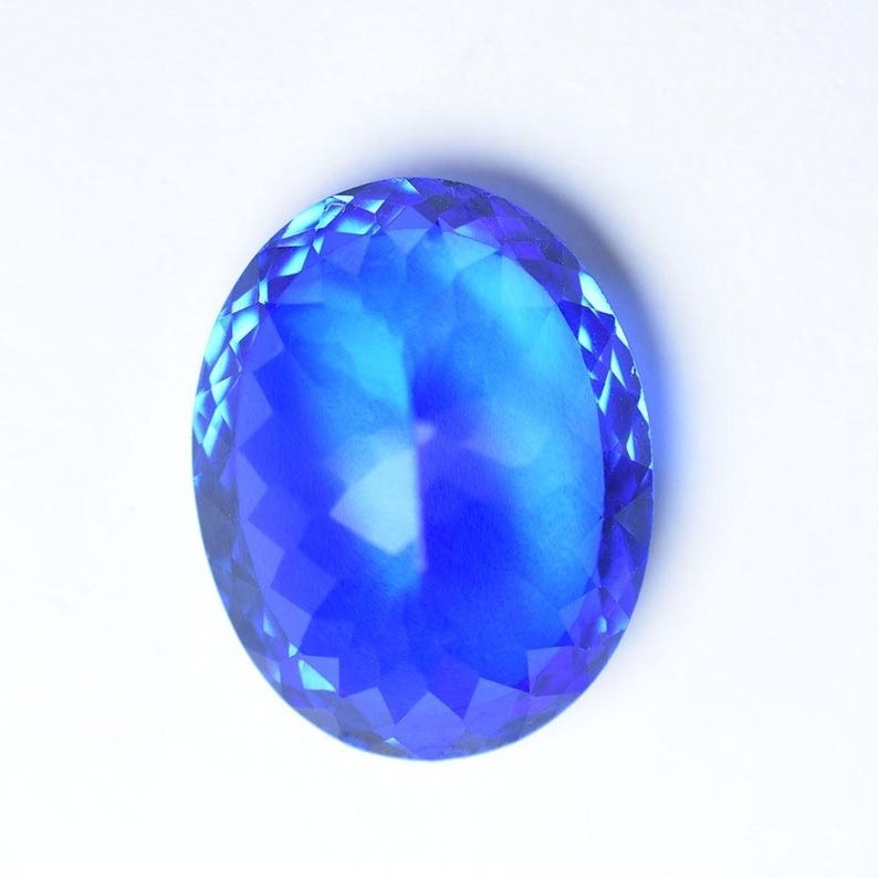 Natural Certified 7.20 Ct Blue Sapphire | Oval Cut Ring Jewelry Design Gemstone