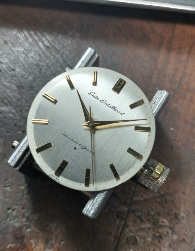Vintage Seiko Lord Marvel 1962 Gold Filled Case Classic Luxury Men’s Watch 15027