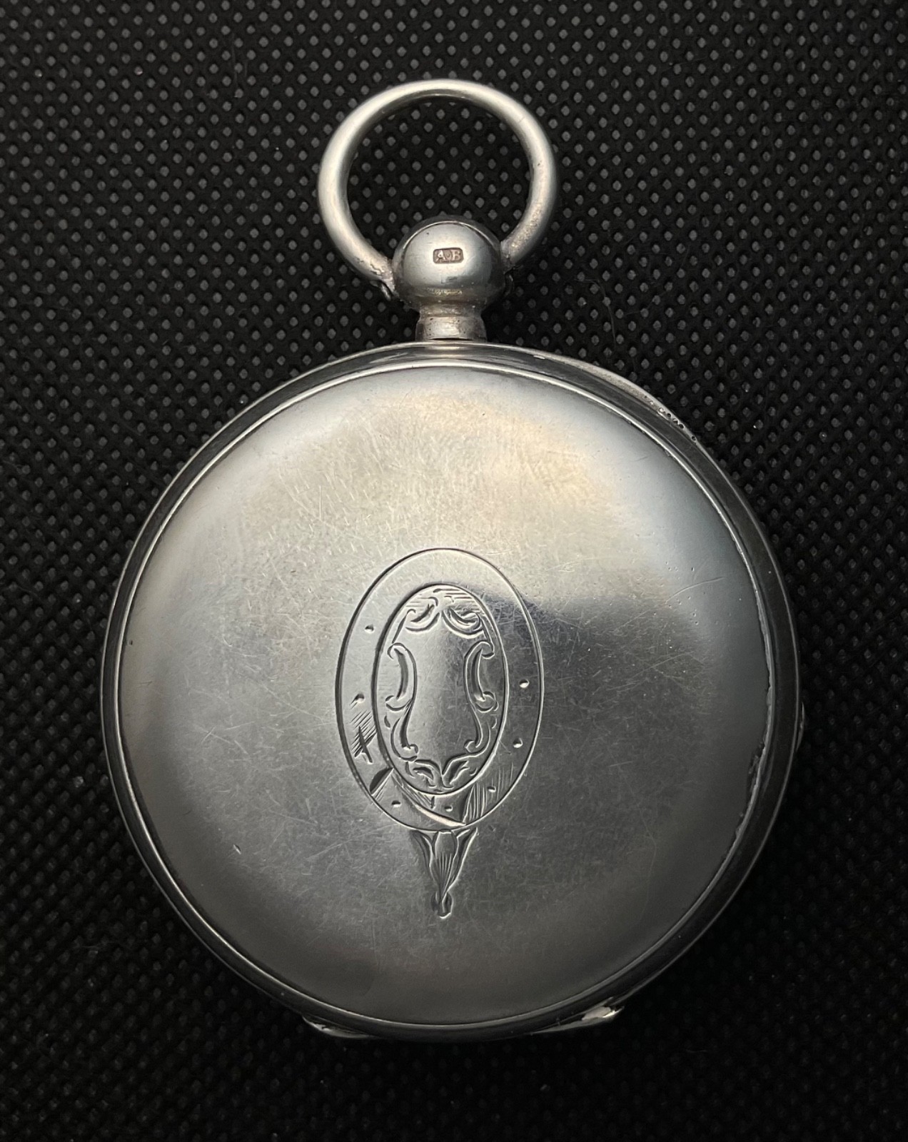 c.1882 Waltham Sterling Silver model 1877 size 18 model 1877