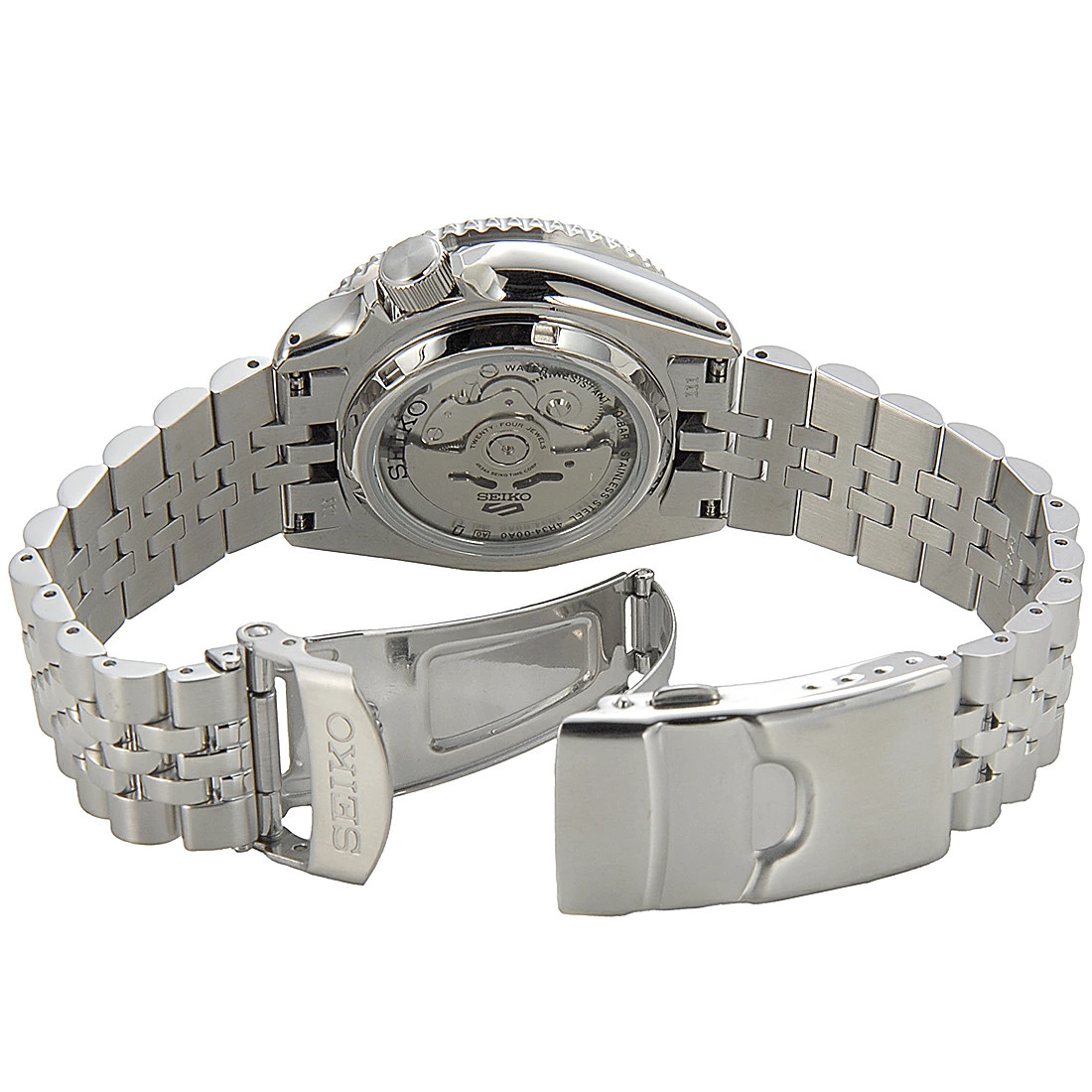 Points 5 times from 14 17 SEIKO 5 Sports GMT Movement SSK005K1 Men’s Wristwat
