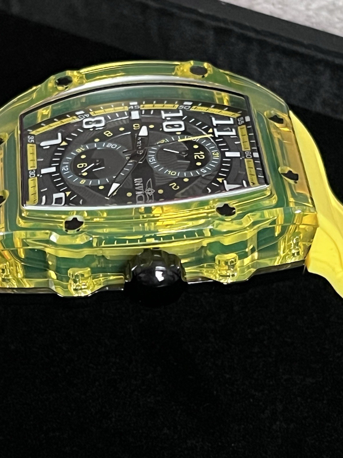48721 – Invicta Racing Cyclone Yellow Men’s Watch 48.5mm