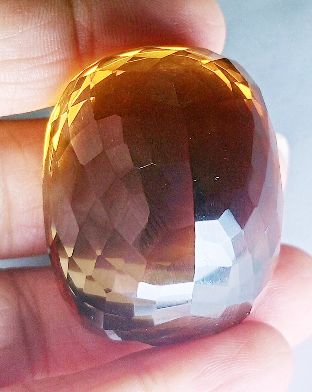 Natural Imperial Topaz Cushion Cut 218-220 Ct EGL Certified Loose Gemstone KH207