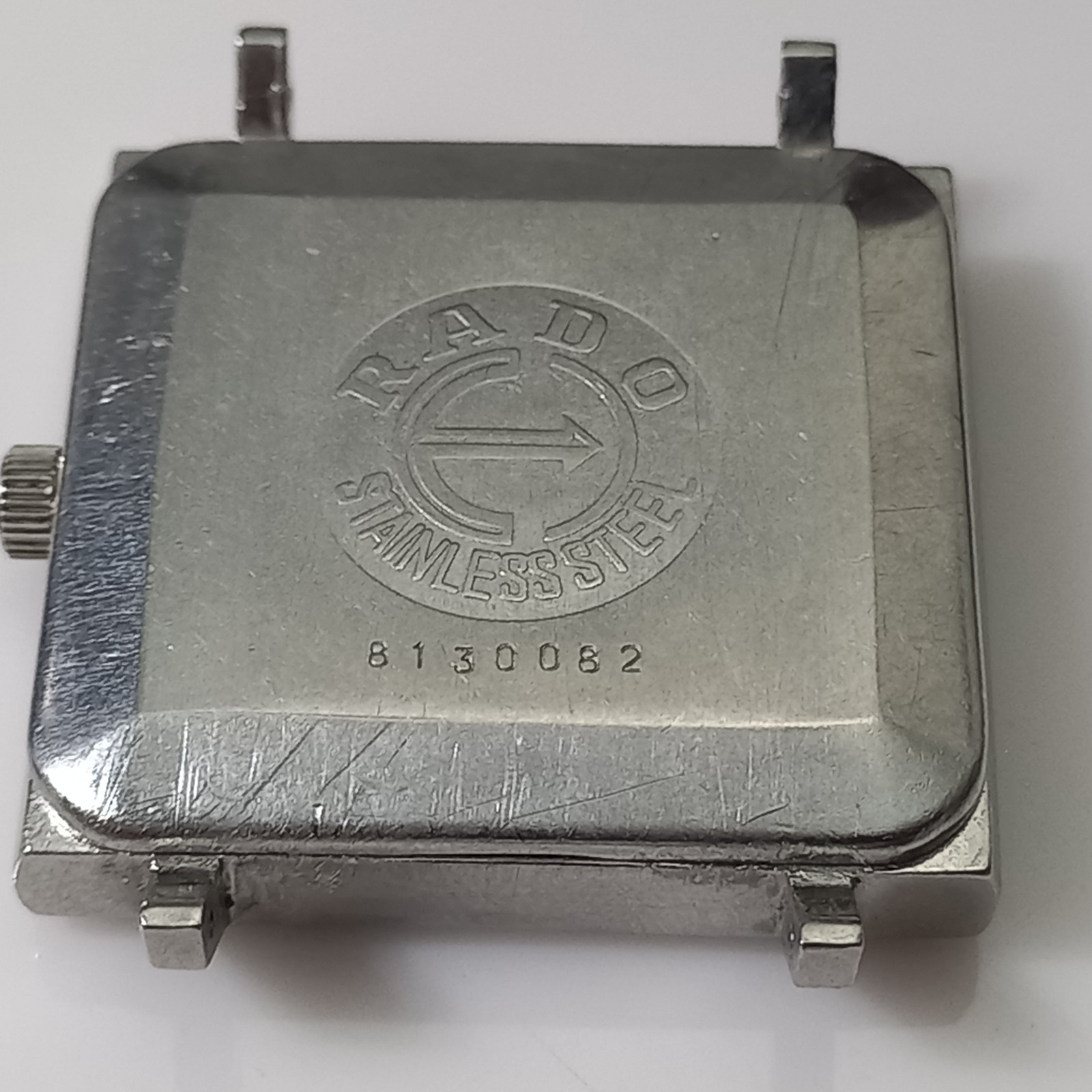 Vintage Rado Automatic Square Watch ETA 2879 For Restoration/Parts – Sold As Is