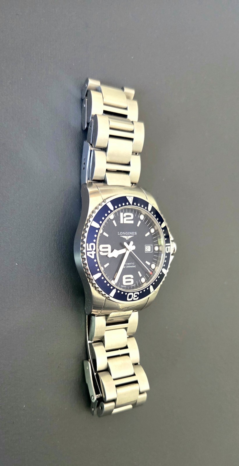 Longines HydroConquest Automatic Blue Dial/Bezel 41mm 300m Date