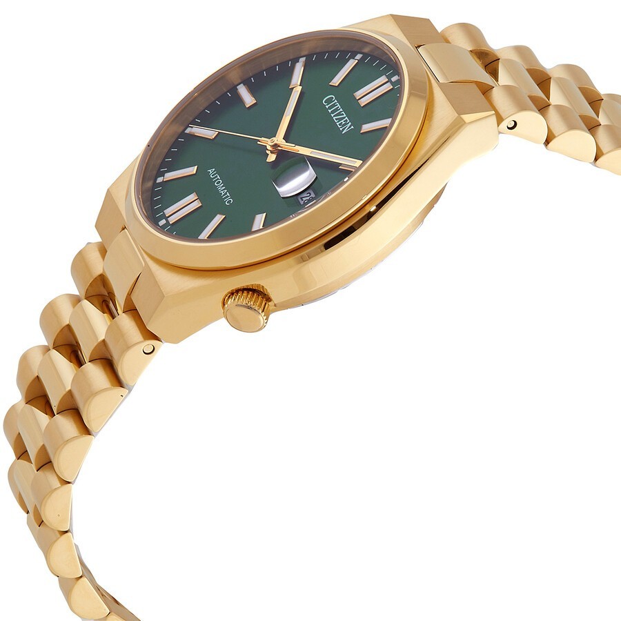 Citizen Men’s Tsuyosa Automatic Green Dial Watch – NJ0152-51X NEW