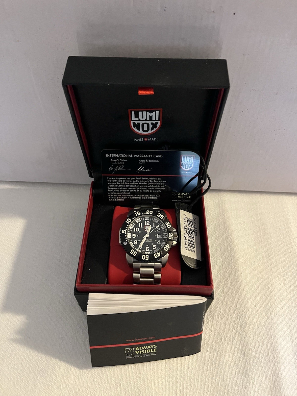 luminox men’s watch navy seal