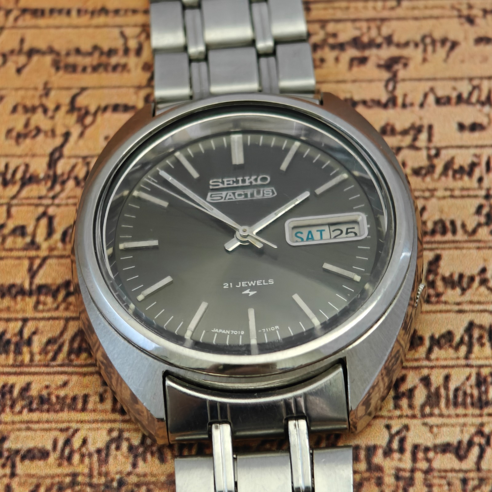 Seiko 5 Actus 7019-7070 1972 Vintage Automatic JDM Watch