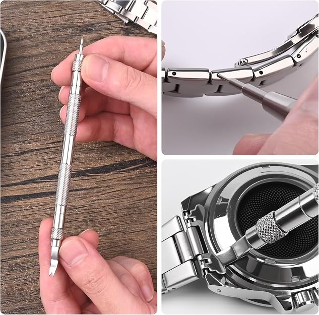 Watch Spring Bar Tool, Watch Band Pins Replacement Tool – to Adjust, Remove