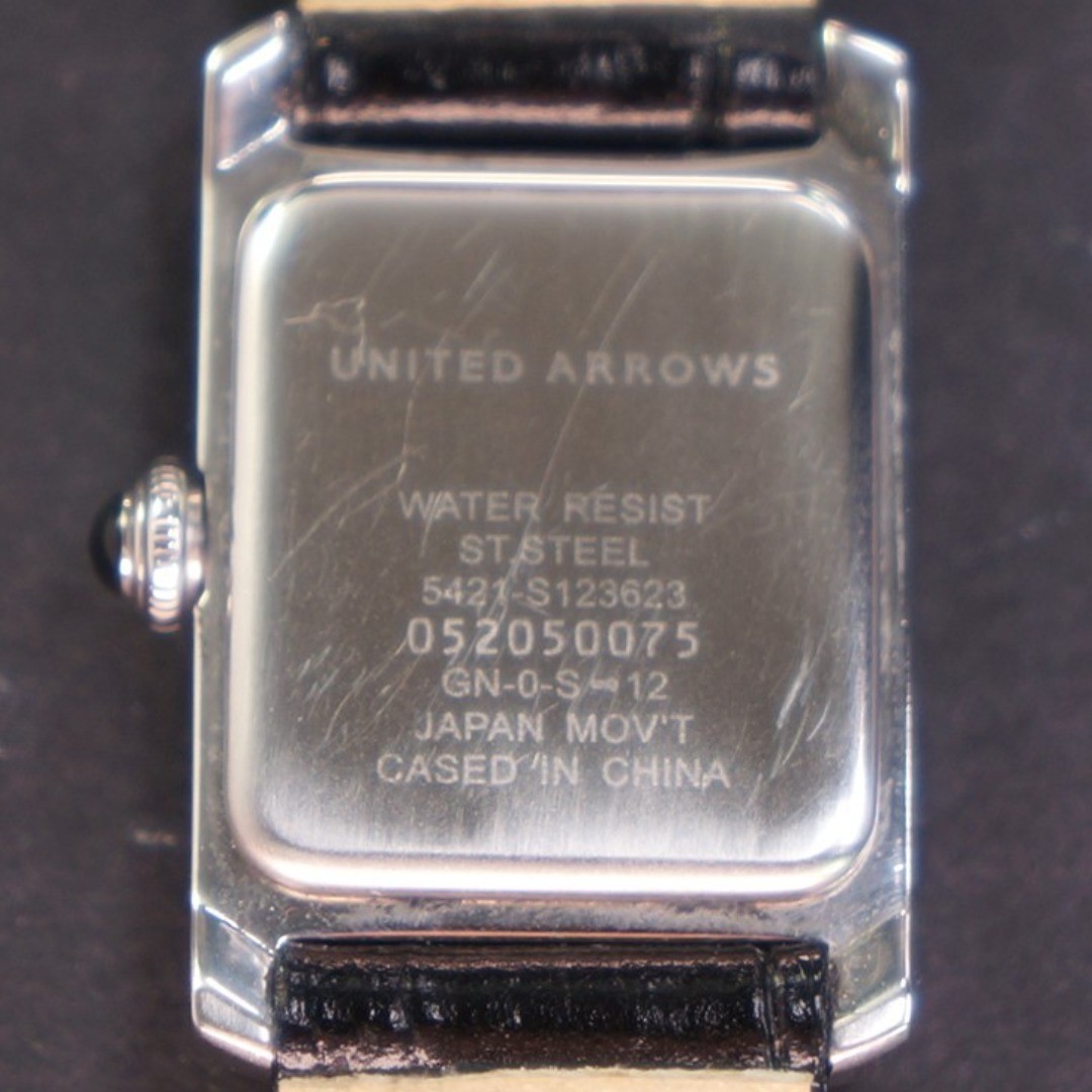 Working Item UNITED ARROWS Square Leather New Belt