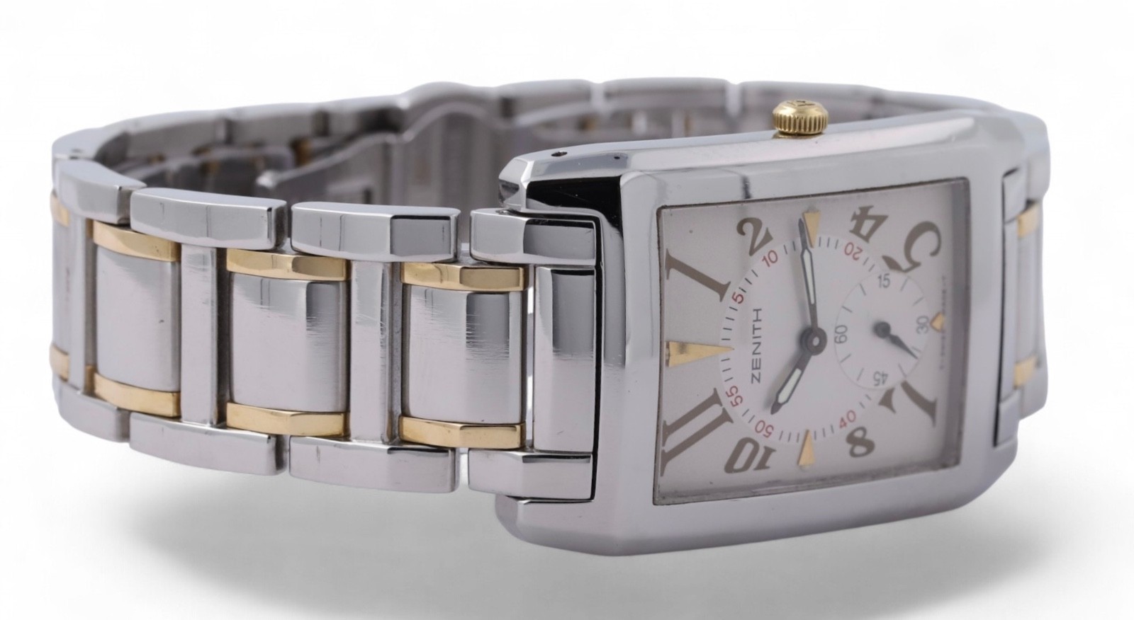 Zenith Port Royal V Quartz – 18ct Gold & Steel – 53.0250.887 – 29mm x 44mm