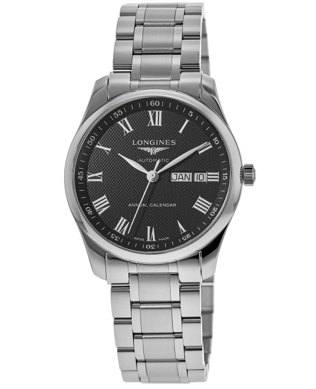New Longines Master Collection Automatic 40mm Black Men’s Watch L2.910.4.51.6