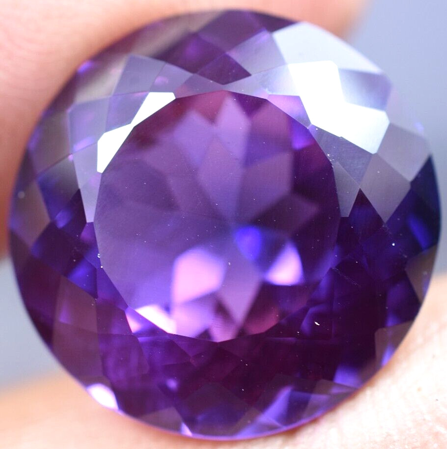Natural 17.90 Ct Boysenberry Sapphire GGL Certified fabulous Loose Gemstone
