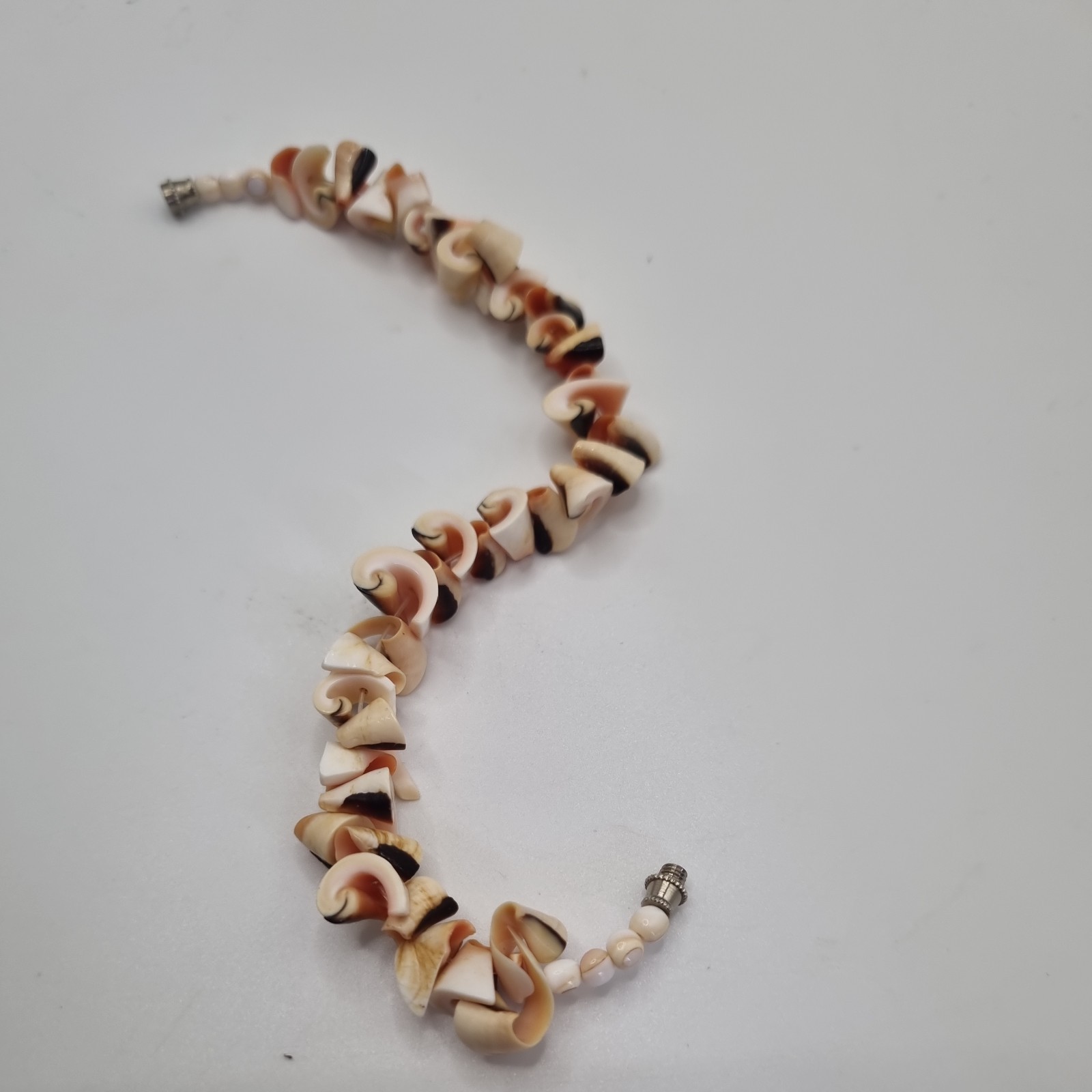 unique Handmade Shell Anklet / bracelet. Unisex approximately 16cm.