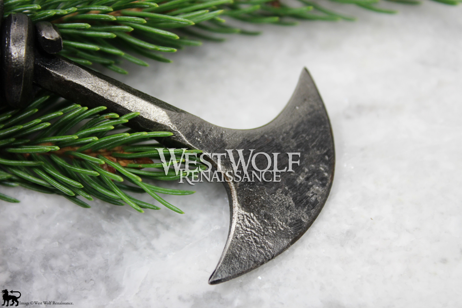 Large Viking Axe Blade Pendant – Hand-Forged Wearble Tool & Jewelry — Norse/Me