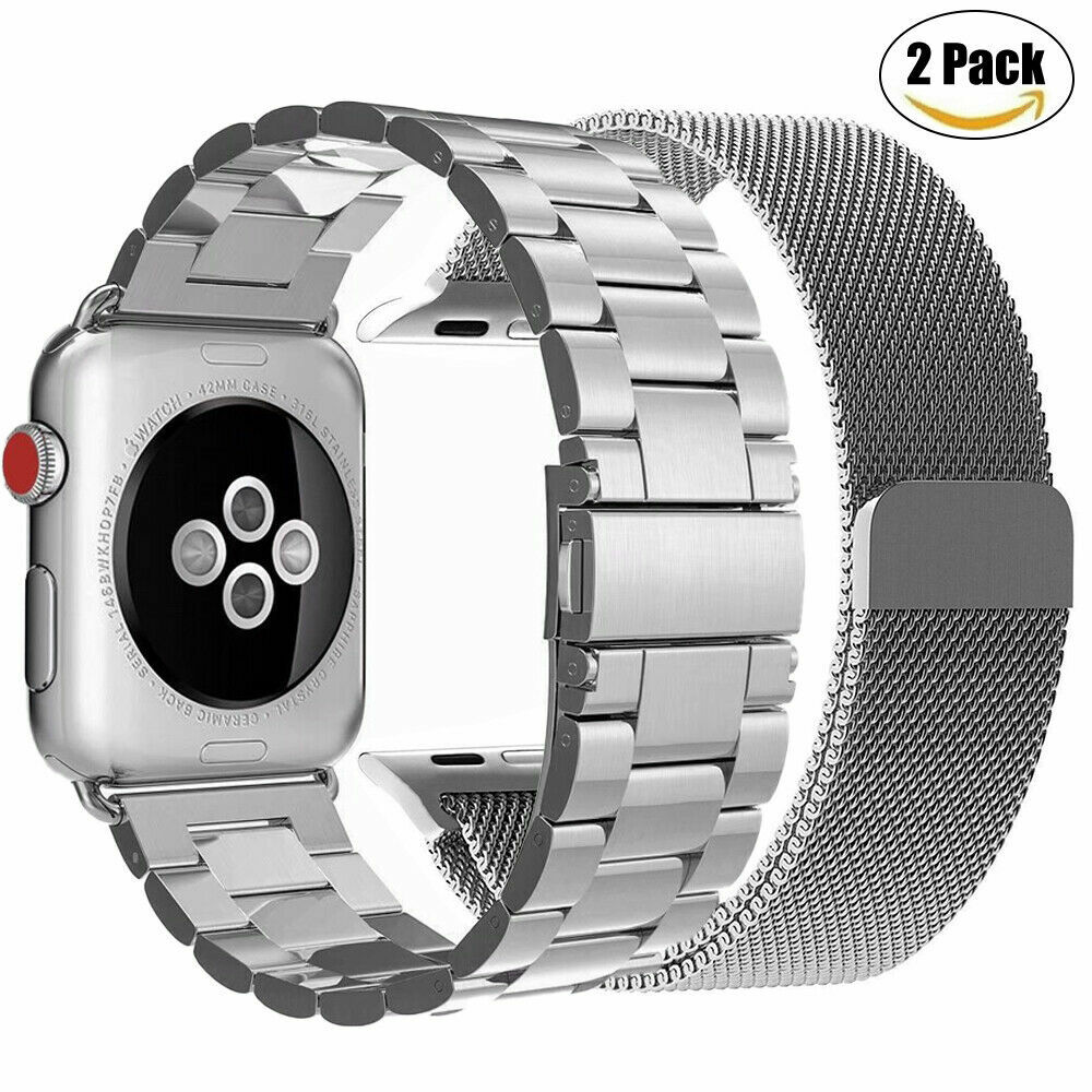 For Apple iWatch Series 6 SE 5 4 3 2 1 Stainless Steel Watch Band 38 40 42 44mm