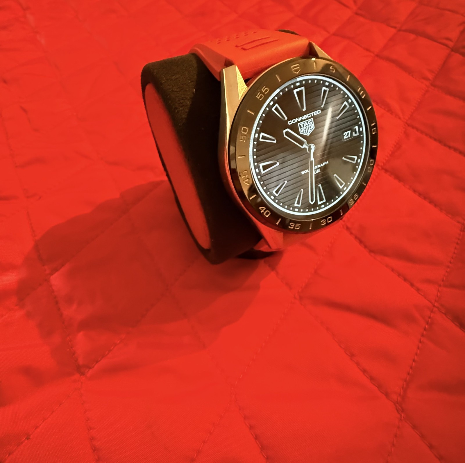 TAG Heuer SBG8A E3 Connected Men’s Stainless Steel with 2 bands