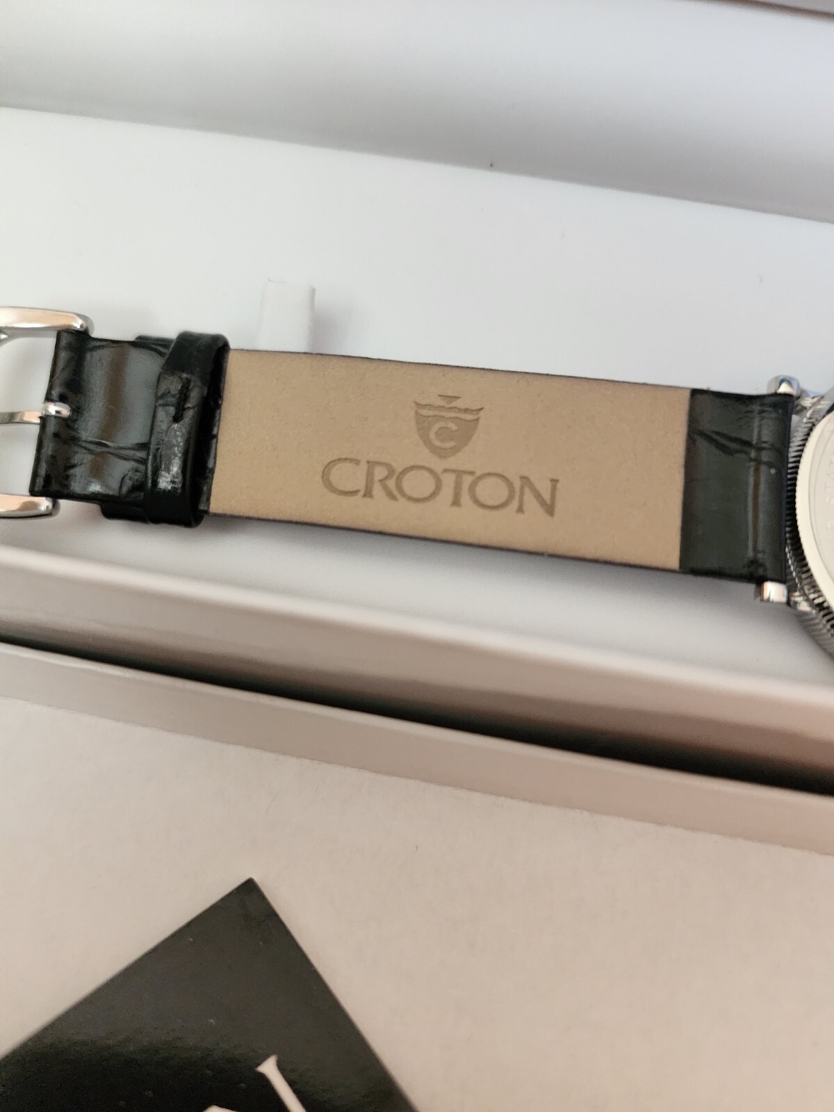 NOS UNIQUE MEN’S CROTON SWISS “ILLINOIS”. COLLECTABLE STATE QUARTER WATCH