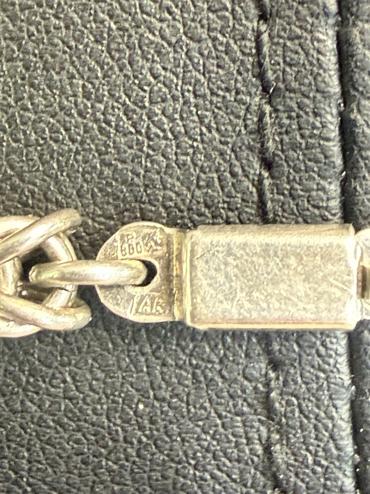 Solid 800 Silver Byzantine Rope Chain Necklace 18 Length 45 grams