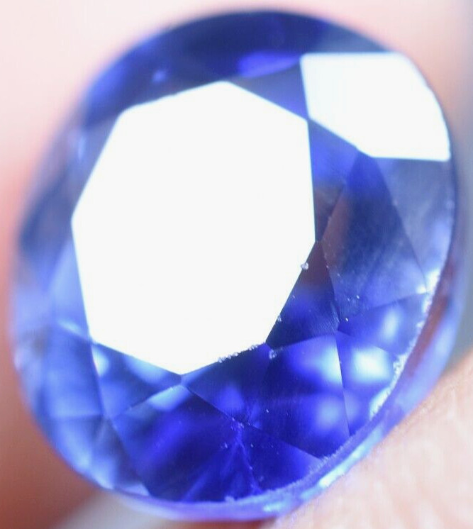 Extremely Rare & Flawless 7.25 CT Natural Benitoite GGL Certified Loose Gemstone