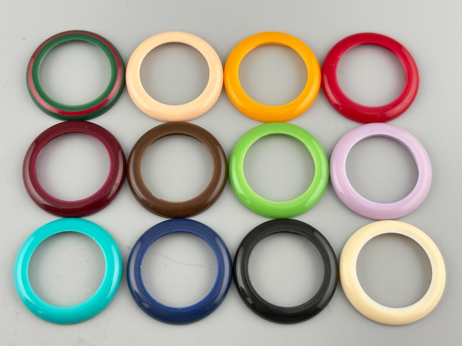 [Excellent] Gucci Change Bezel 11/12.2 Watch 12 Colors Box White Gold
