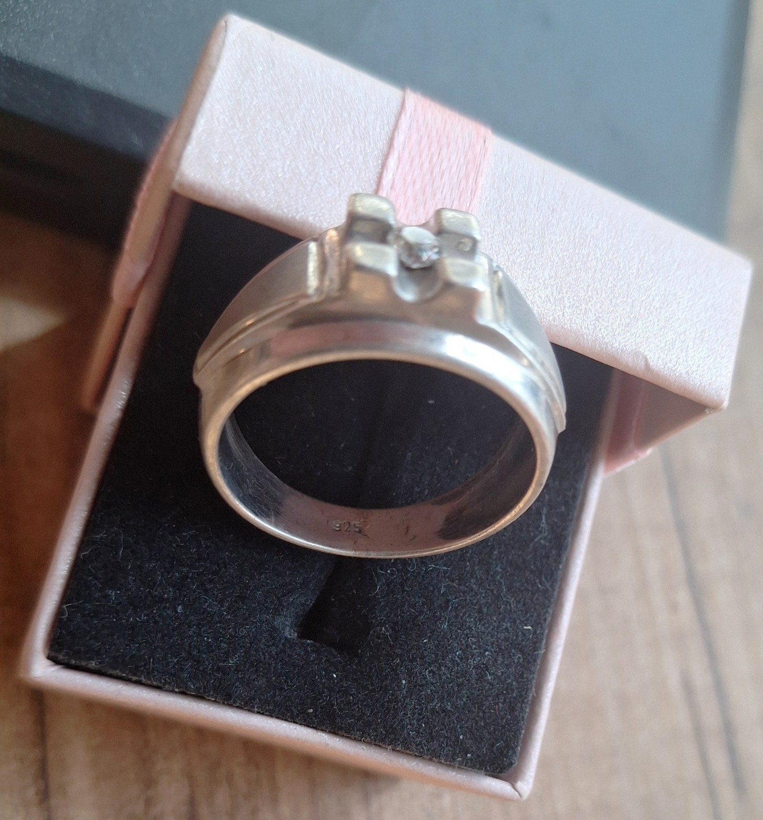 Vintage USSR RING IN STERLING SILVER 925 size 9(19)