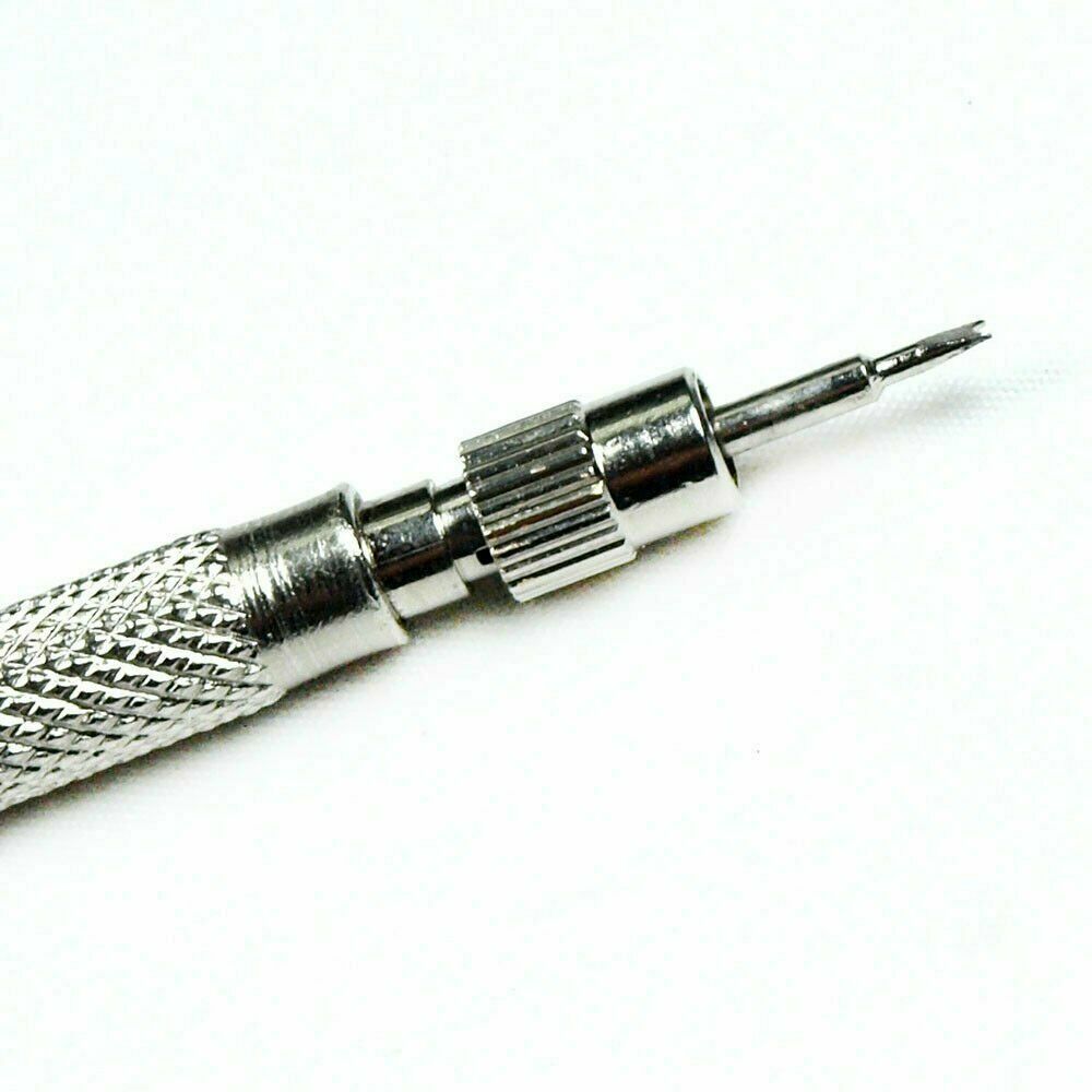 Watch Repair Spring Bar Tool Steel Link Remover Pin Pusher with Spare Tips