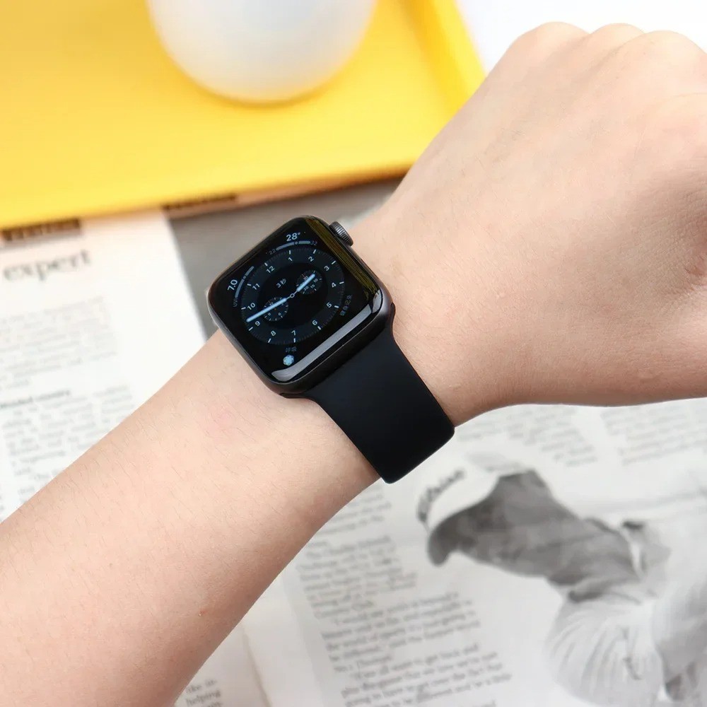 Silicone Band for Apple Watch Ultra/SE/11/10/9/8/7/6/5/4/3/2/1 38/40/42/44/49mm