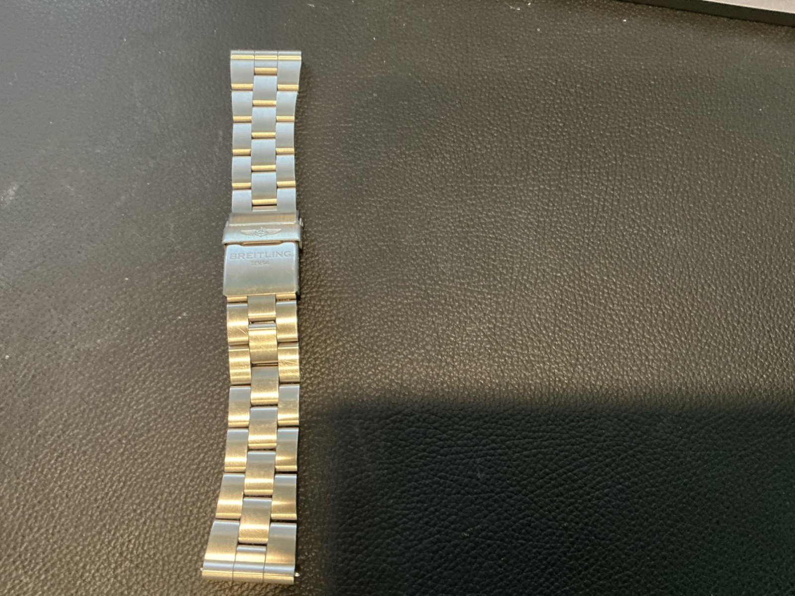 100% AUTHENTIC BREITLING COLT BRUSHED STEEL BRACELET 22-20mm 157A
