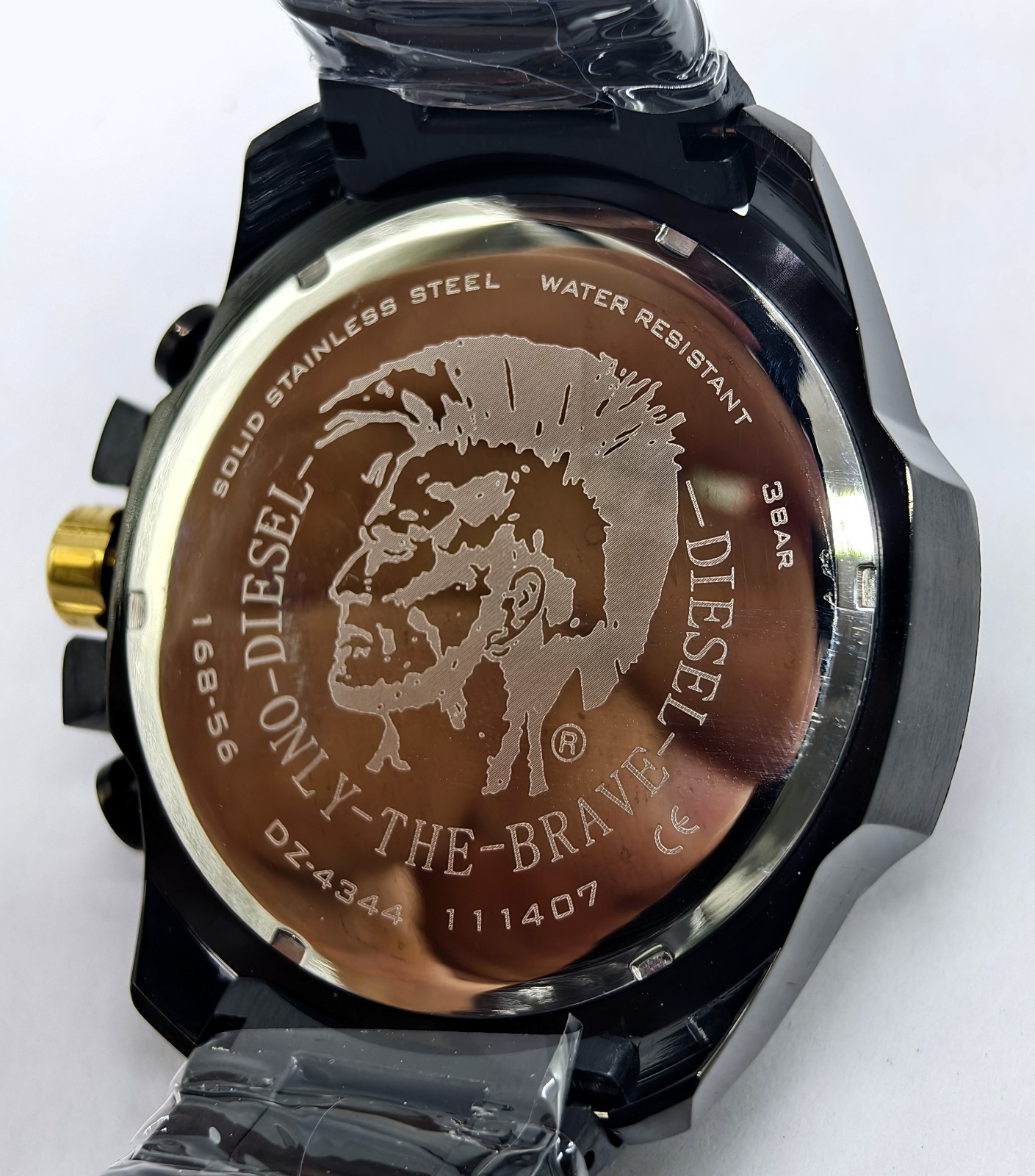 Awesome Diesel 10 Bar ”ONLY THE BRAVE” Chronograph Quartz Men’s Wrist Watch