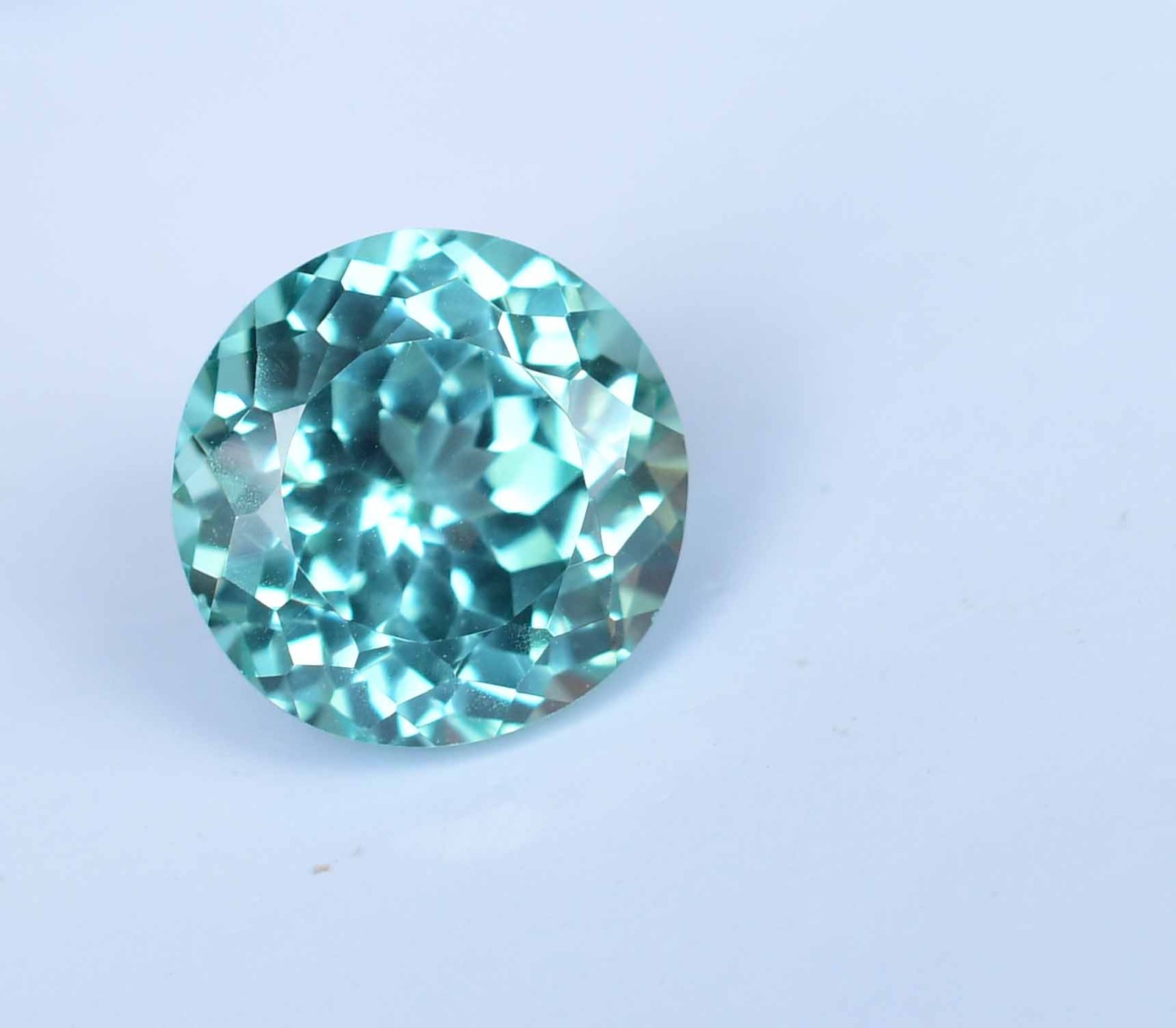 Natural Serendibite 9.00 Ct Green Bluish Unheated Certified Round Loose Gemstone