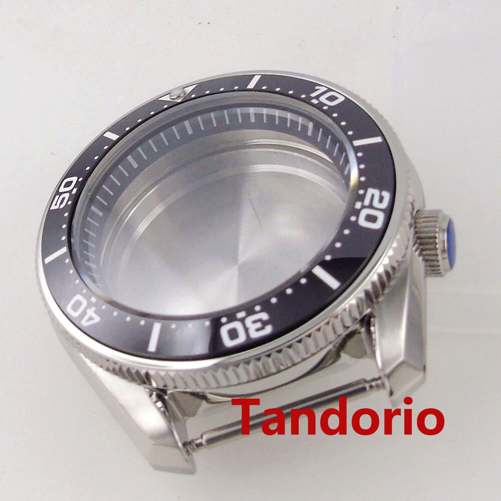 42.5mm SBDX001 Watch Case 200M Sapphire Glass fit NH35A NH36 ETA2824 3.8 o’clock