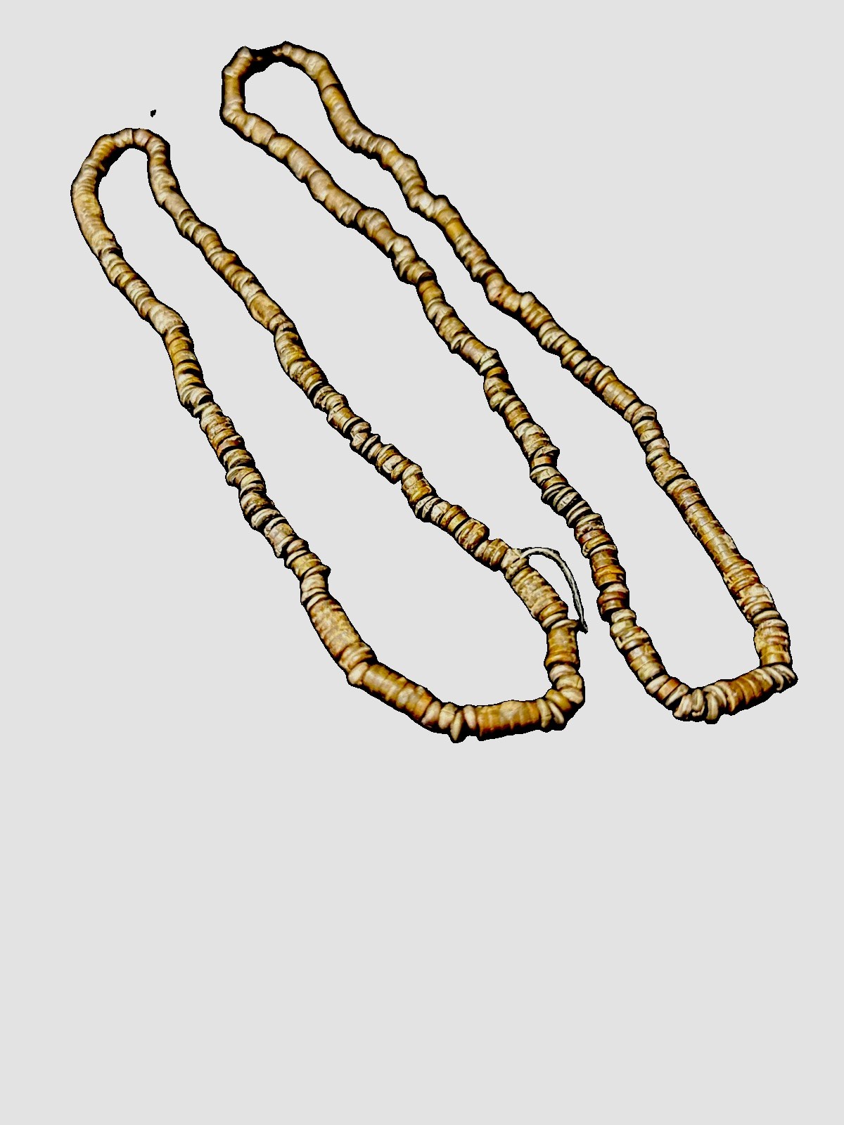 Vintage African Trade Bead Necklace Large 30″