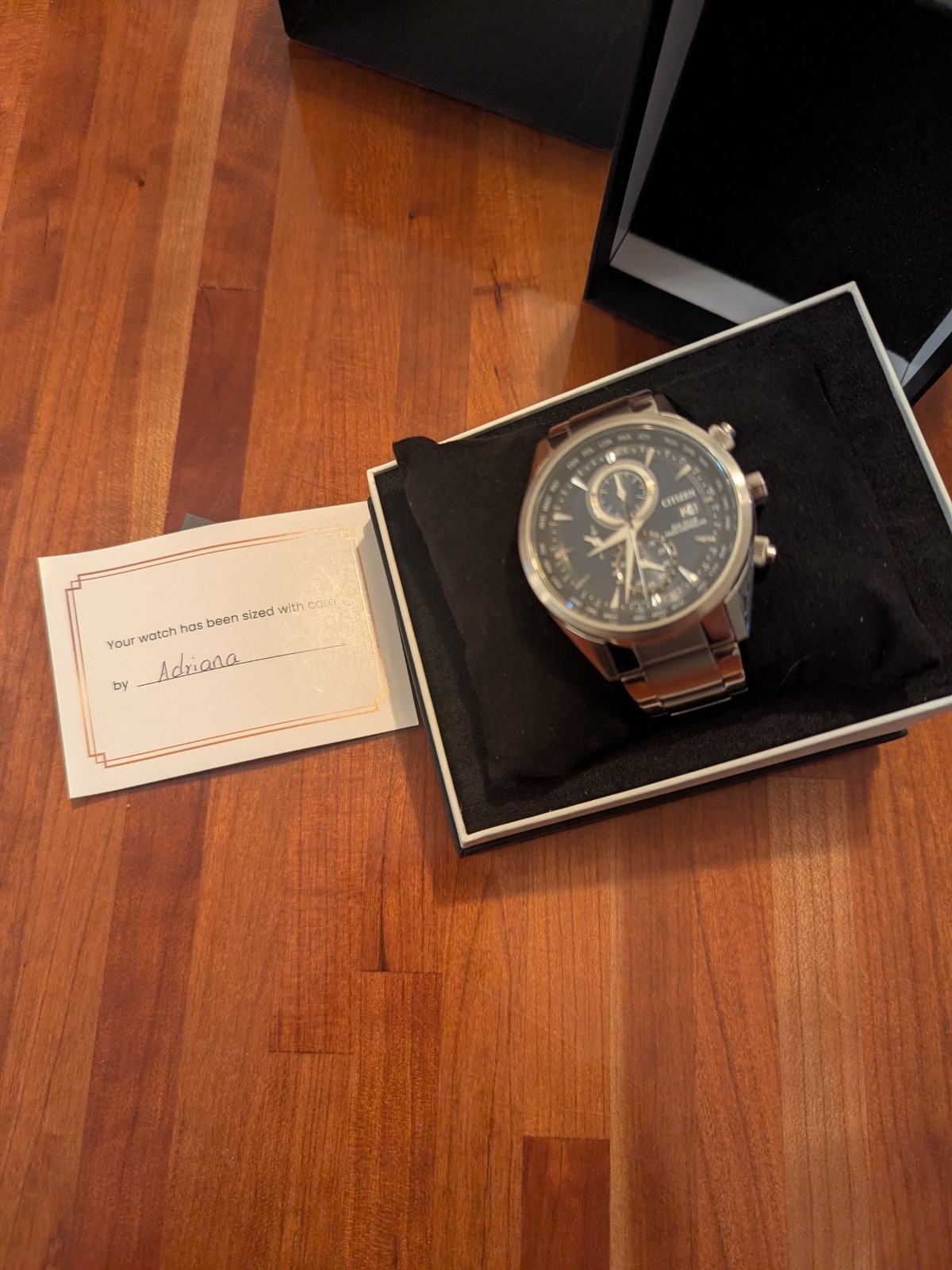 Citizen Sport Luxury Model: AT8260-85L Movement: H800 Eco-Drive