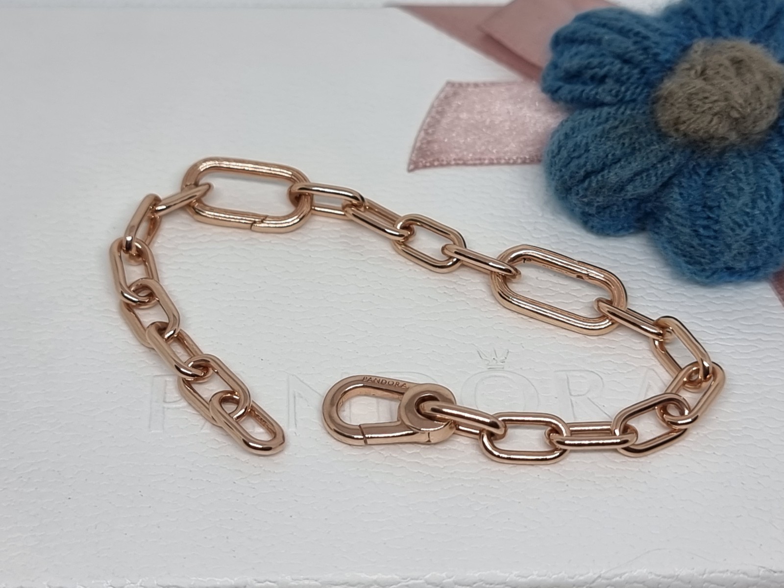 NEW Genuine Pandora Rose Gold Me Small-link Bracelet 16cm 💕 BOXED