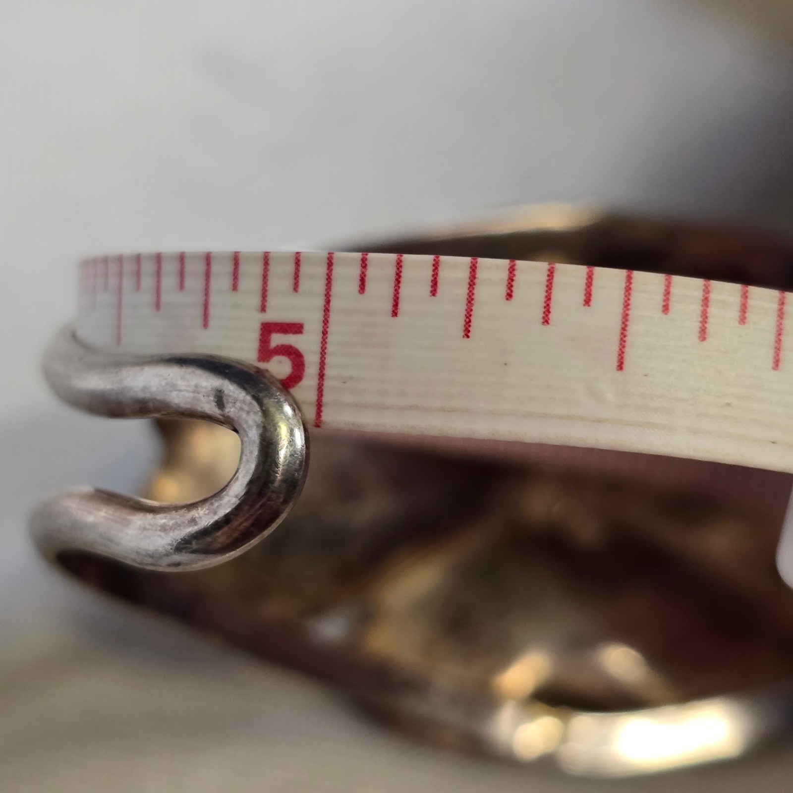 Sterling Silver Bracelet 16.55g Fine Jewelry 6″ Cuff Open End
