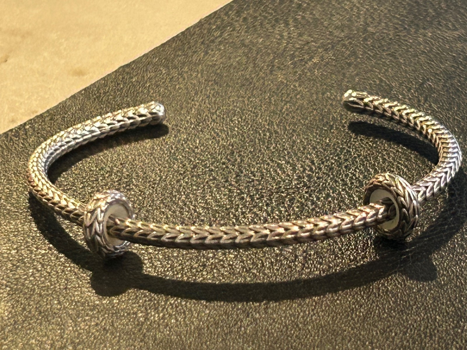 True Beadz Or Elfbeads Bangles for Beads- Silver or Brass -NBW