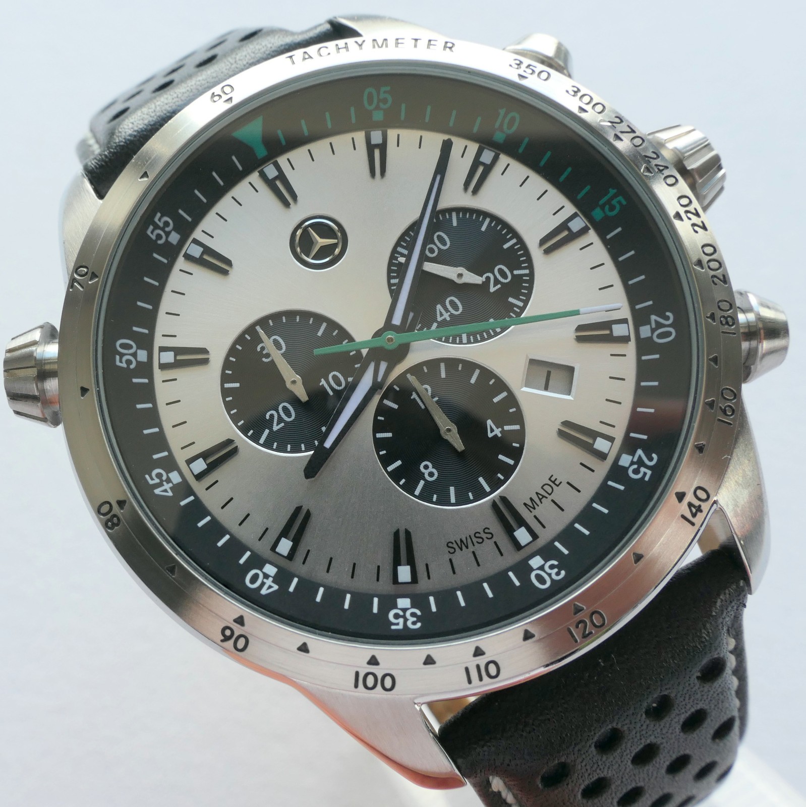 Mercedes Benz AMG DTM Motorsport Petronas Racing Car Accessory Chronograph Watch