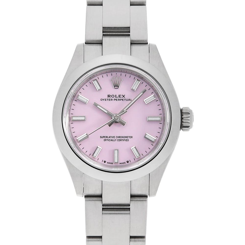 ROLEX oyster perpetual 28 276200 Candy pink Random Number second hand Women