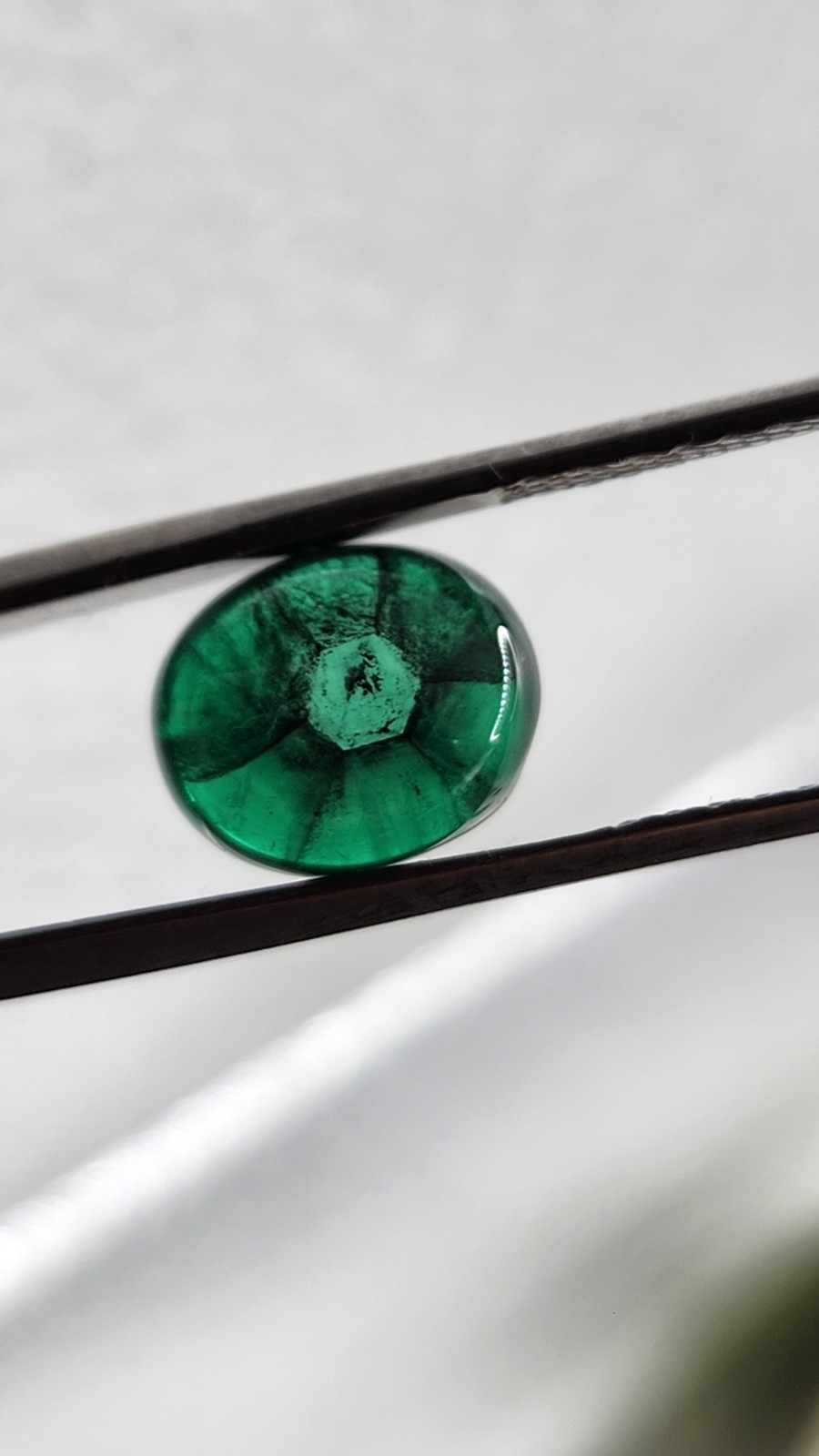 5.46 ct Rare Muzo Colombian Trapiche Emerald Natural Specimen Collector Gem