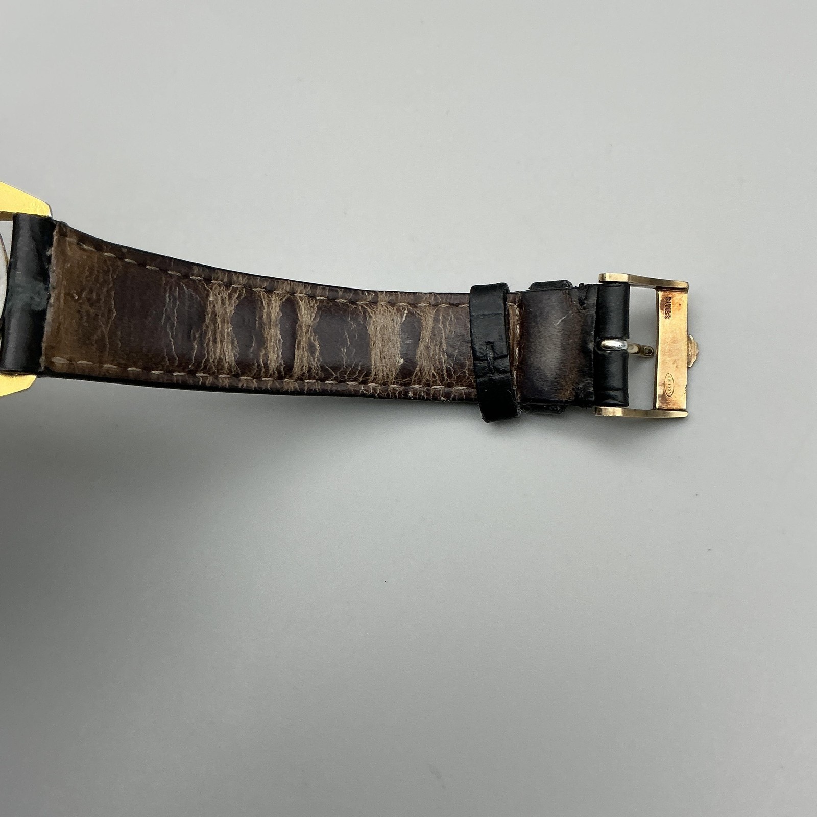 Vintage Tudor Prince Oysterdate Mens Watch 34mm Brown Dial Gold Plated Automatic
