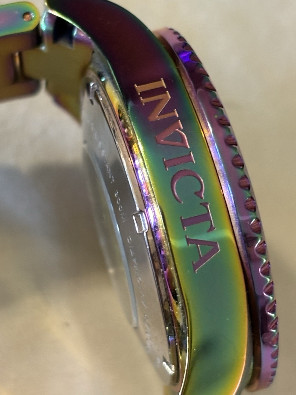 Invicta Grand Diver Men’s Automatic MOP Multicolor Dial Watch model 35760