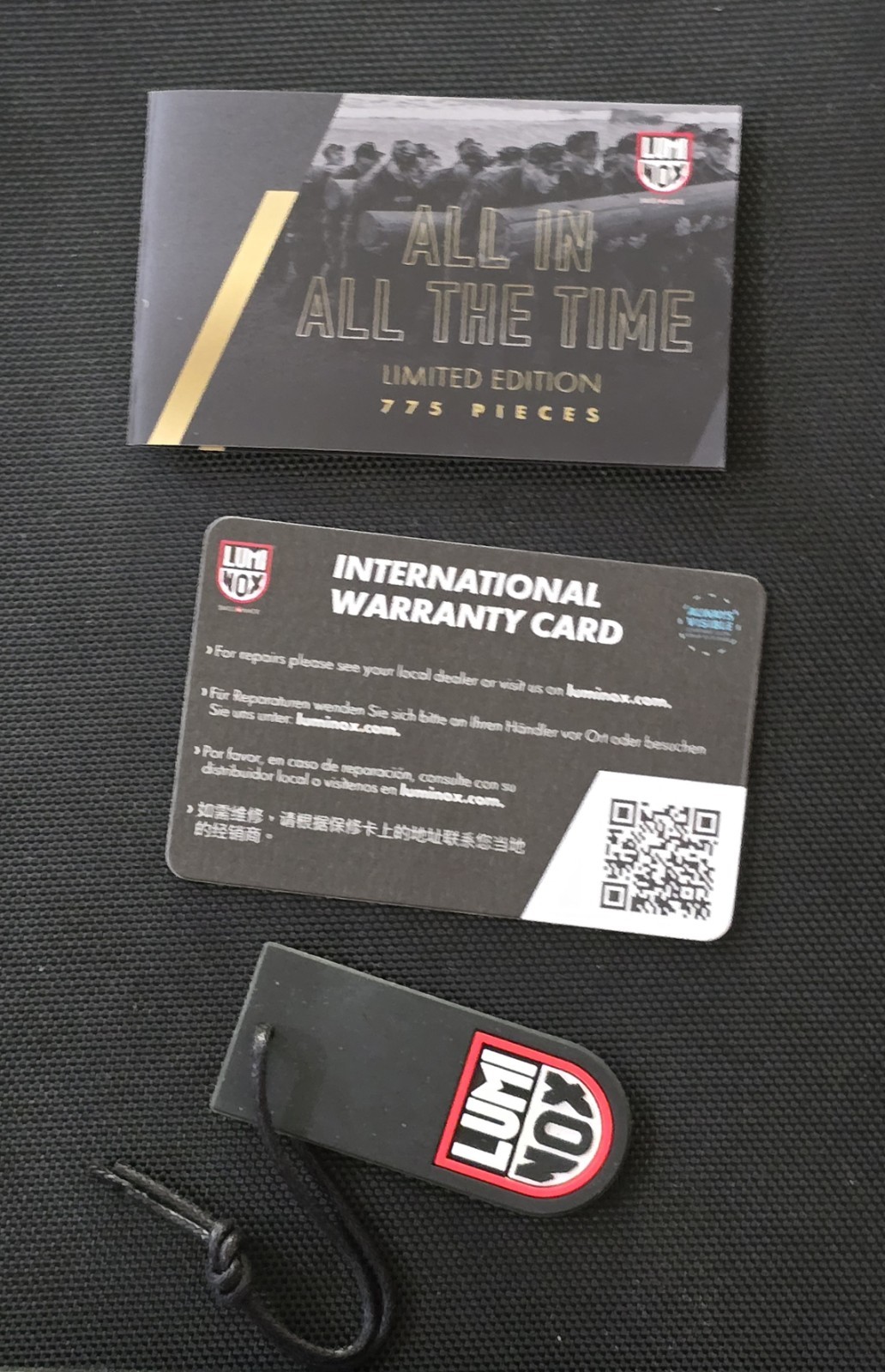 Luminox Navy SEAL 3500 Series “ALL IN ALL THE TIME” Limited Edition #556 of 775