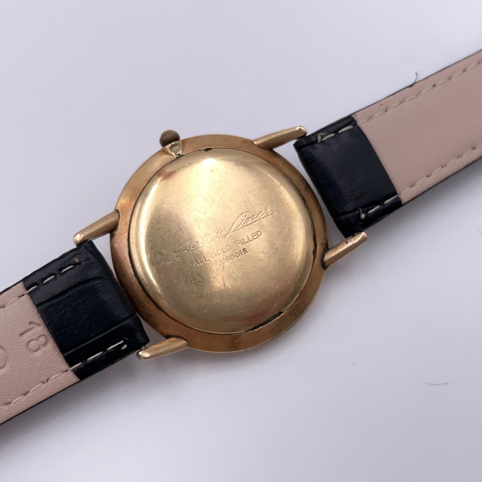 Working item SEIKO Liner Ref.J15001E 23 jewels 1960s manual winding men’s new le