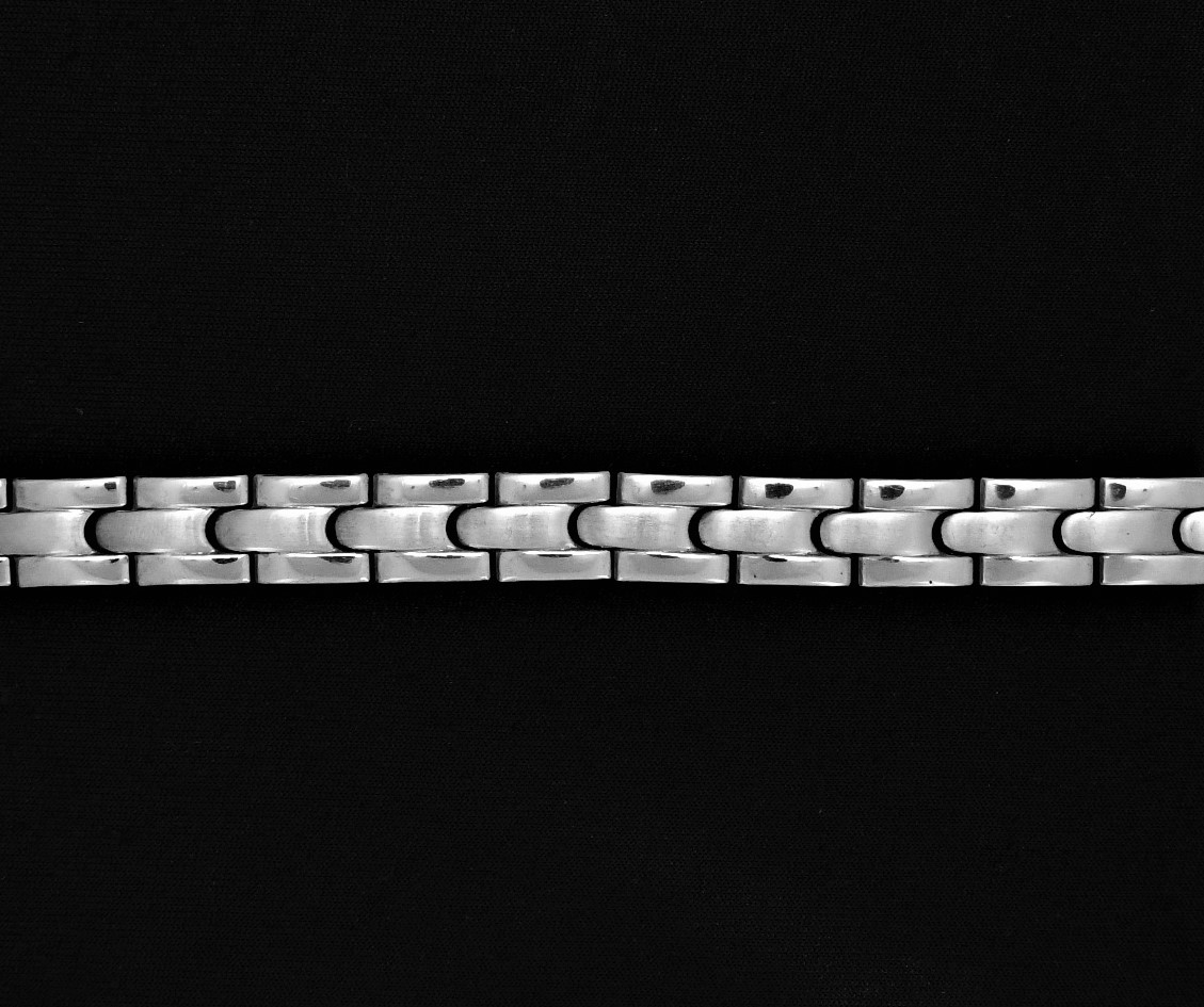 Silver Puzzle Bracelet