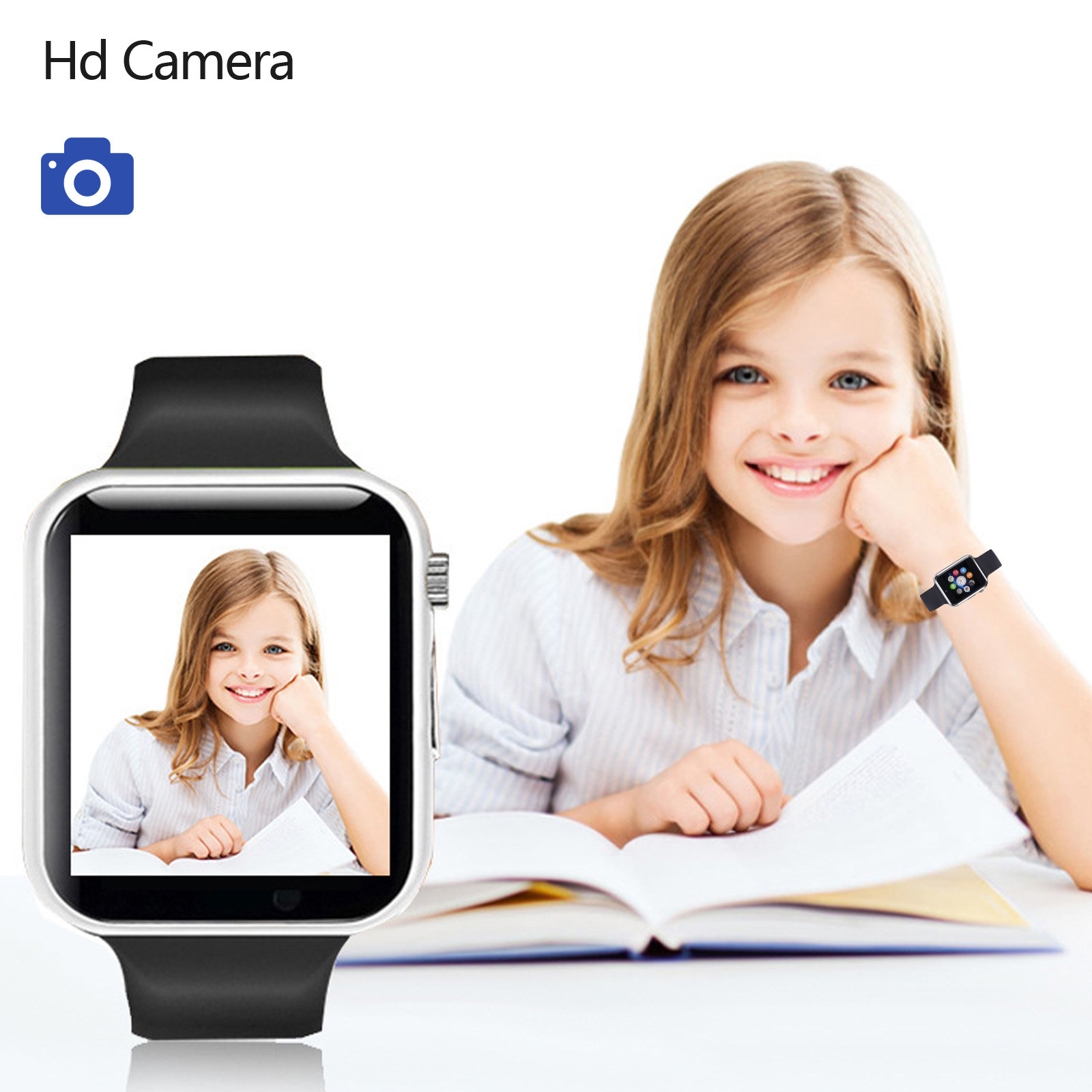 Smart Watch Bluetooth Phone Unlocked For Android Men Women Kids Gift Birtday