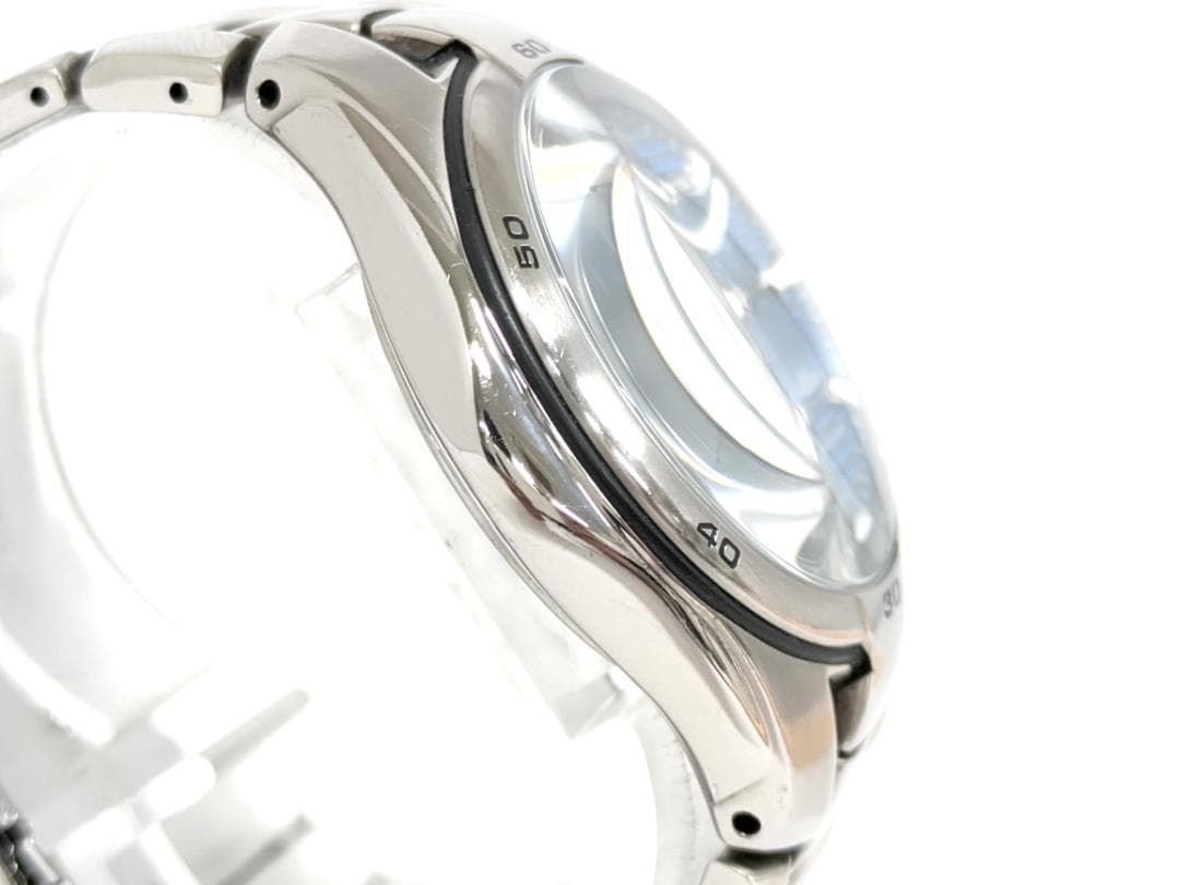CITIZEN Eco-Drive Solar Chronograph Titanium Blue Dial Men’s Watch From Japan