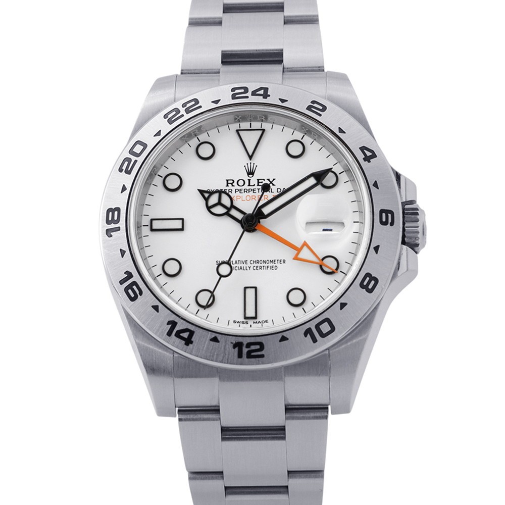 ROLEX Explorer II 42mm Stainless Steel White Dial 216570