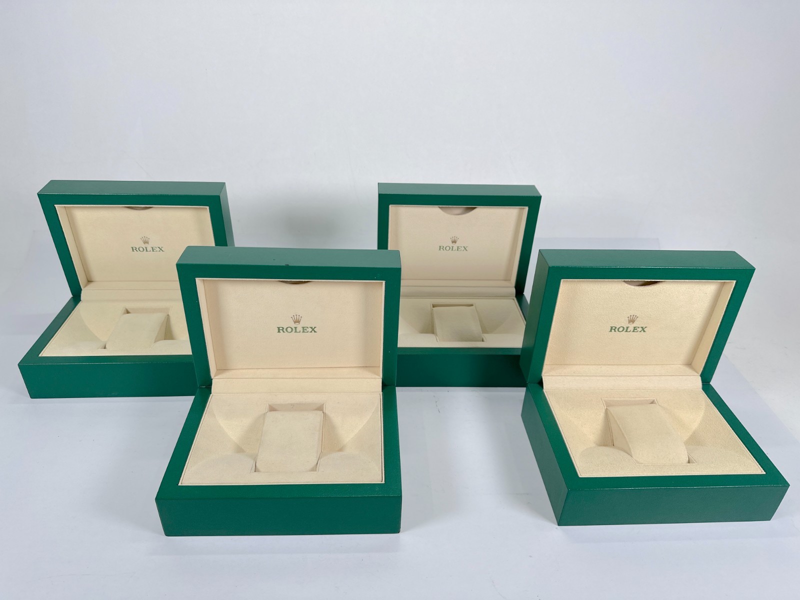VINTAGE GENUINE ROLEX watch box case 20 set wave 39139.04 39139.01 260330002dA