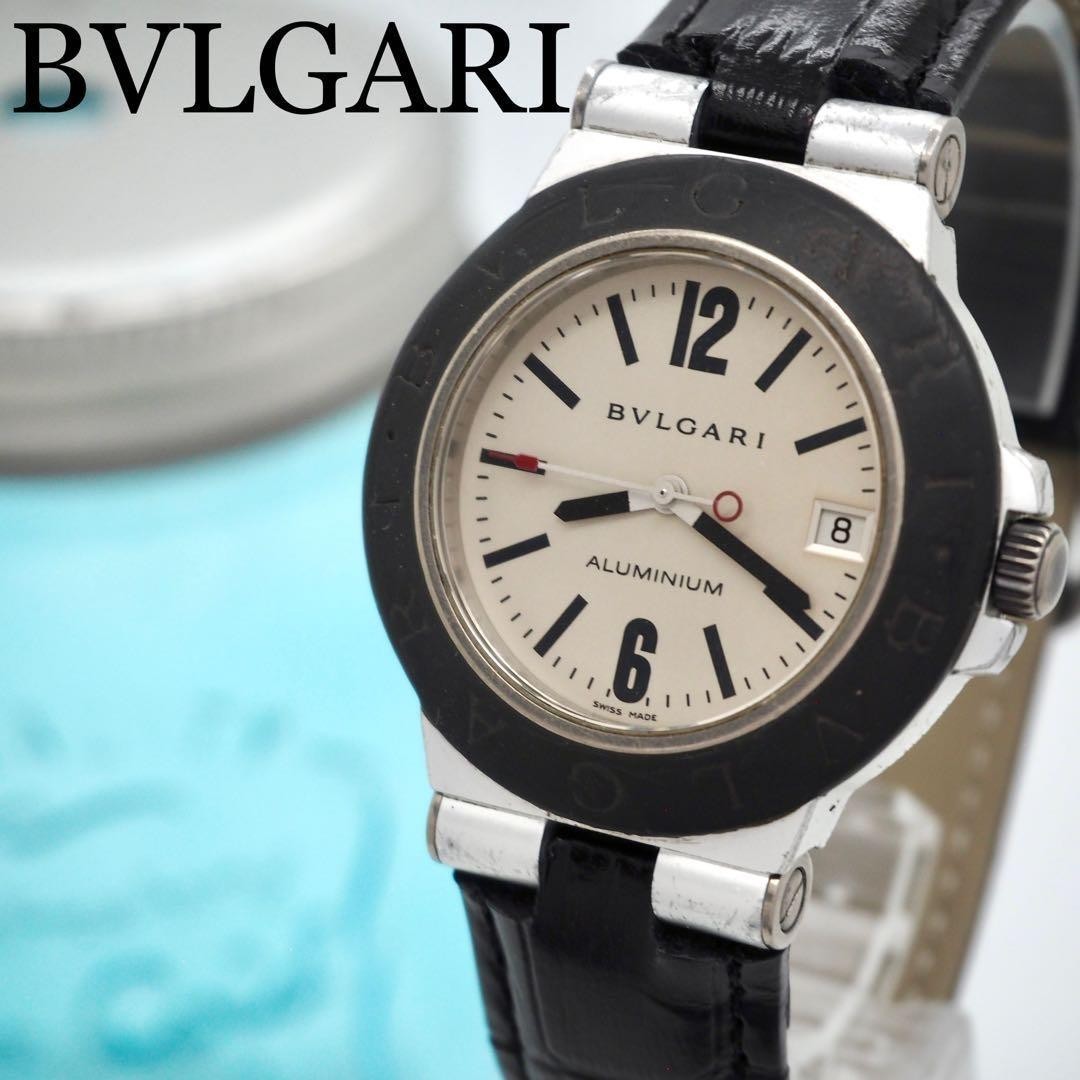 BVLGARI Aluminium AL38TA 38mm White Dial Automatic Men’s Watch