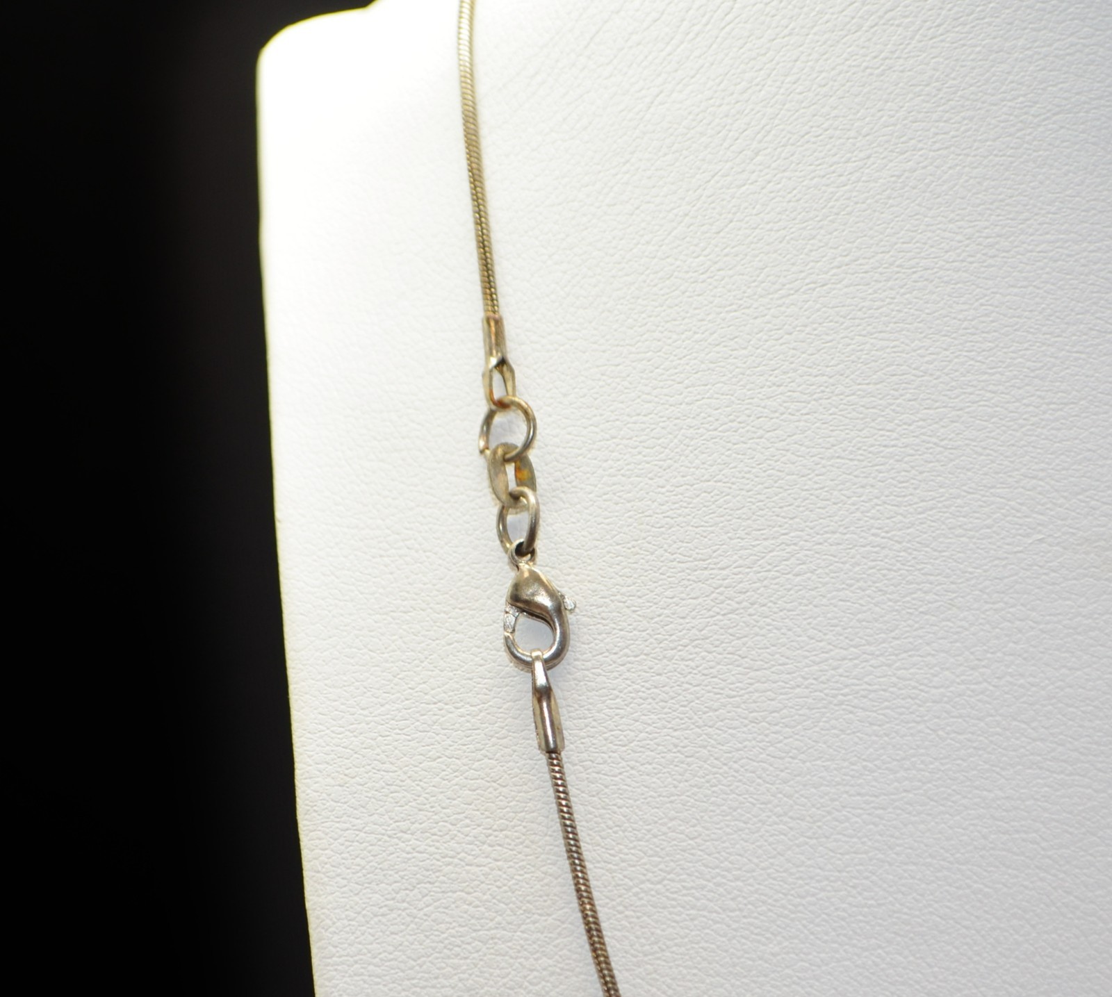 Sterling Silver Snake Chain Necklace 17.0″ #FMH168